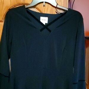 Black dress bell sleeves new with tags